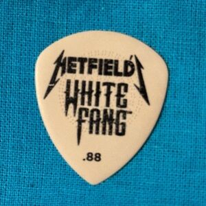 Metallica James Hetfield ,Hetfield White Fang Guitar Pick